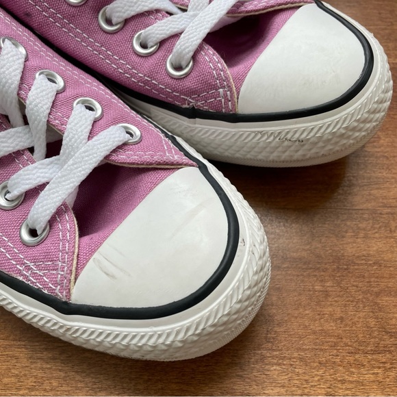 Converse All Star Low Top Violet Sneakers - Picture 5 of 9